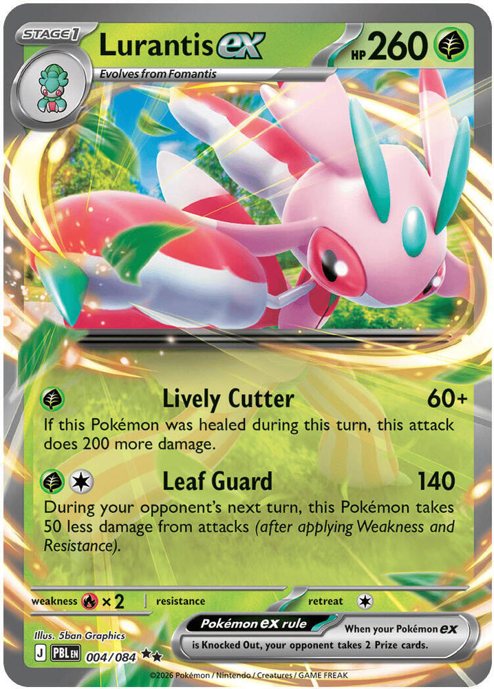 Lurantis ex (004/084) [Mega Evolution: Pitch Black] Pokémon