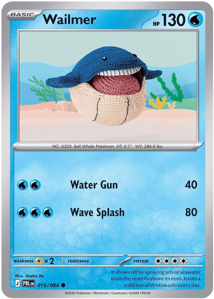 Wailmer (015/084) [Mega Evolution: Pitch Black] Pokémon