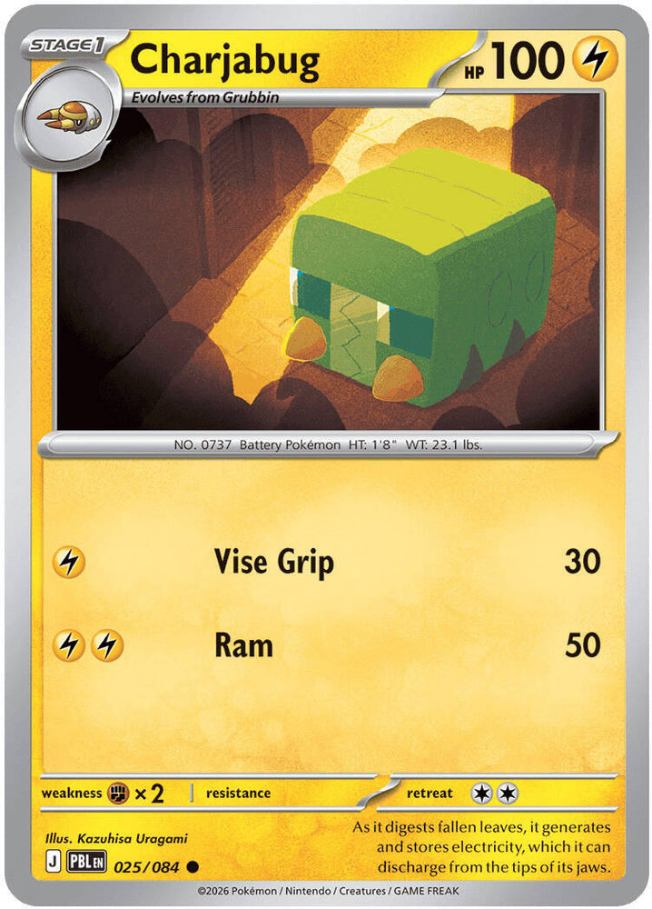 Charjabug (025/084) [Mega Evolution: Pitch Black] Pokémon