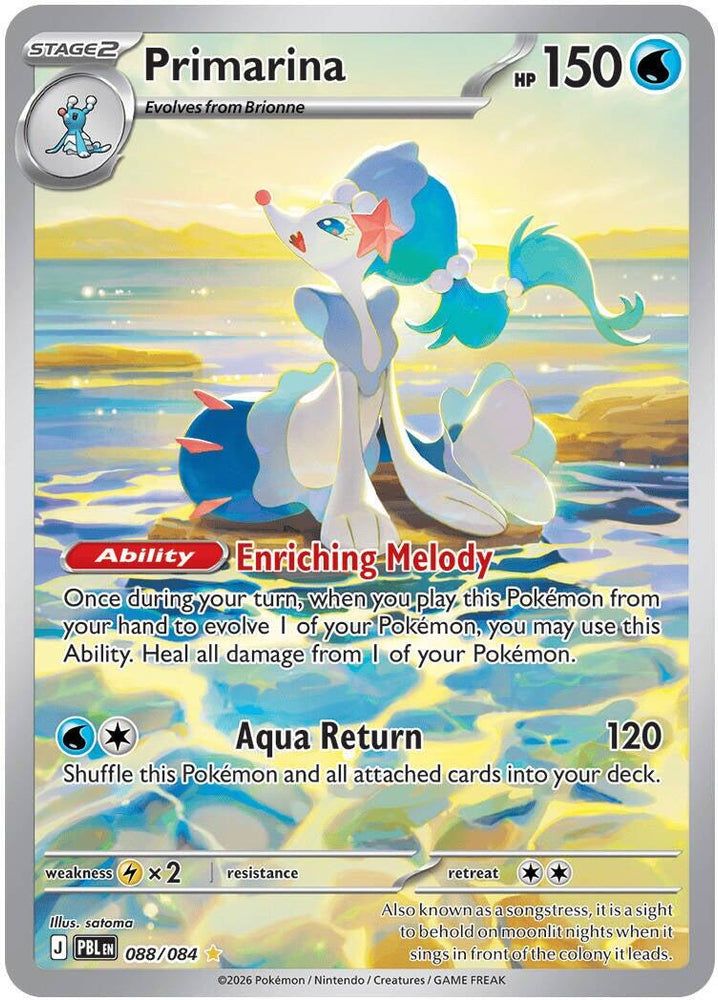 Primarina (088/084) [Mega Evolution: Pitch Black] Pokémon