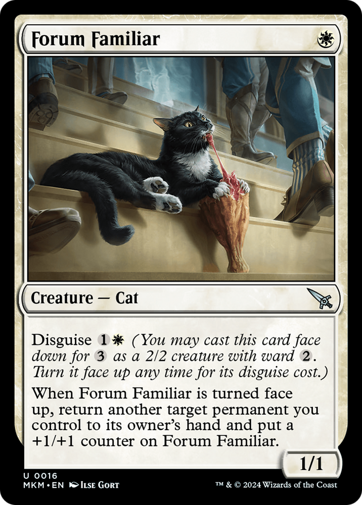 Forum Familiar [Murders at Karlov Manor] Magic: The Gathering