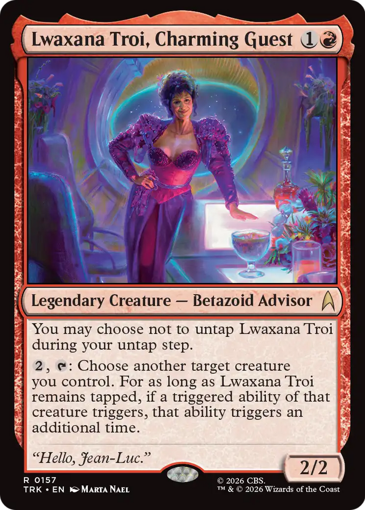 Lwaxana Troi, Charming Guest [Star Trek] Magic: The Gathering