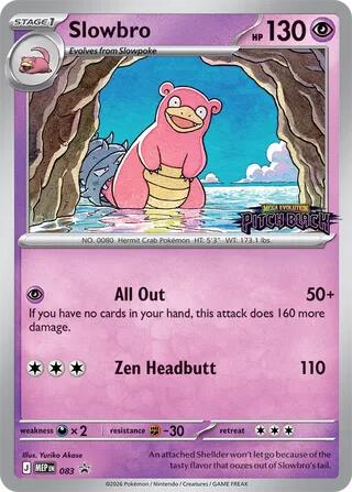 Slowbro (083) (Pitch Black Stamped) [Mega Evolution Promo] Pokémon