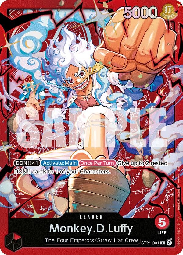 Monkey.D.Luffy [Starter Deck: RED Monkey.D.Luffy] Bandai