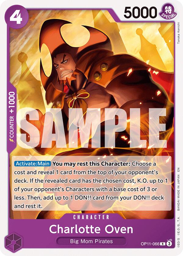 Charlotte Oven [Starter Deck: PURPLE Charlotte Katakuri] Bandai
