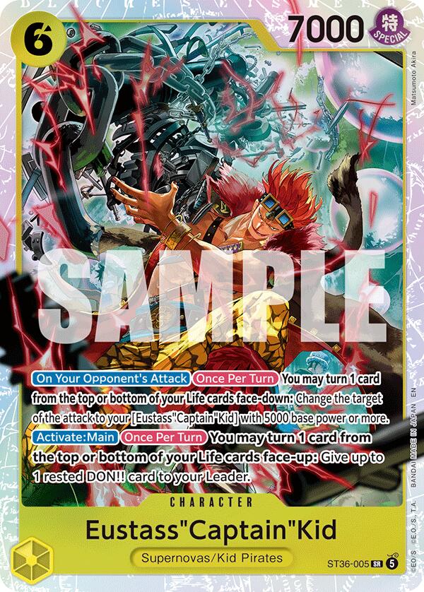 Eustass"Captain"Kid [Starter Deck: 3D2Y] Bandai