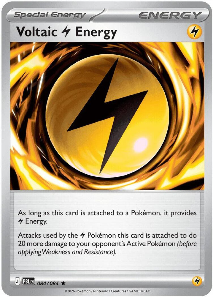 Voltaic Lightning Energy (084/084) (Deck Exclusive) [Mega Evolution: Pitch Black] Pokémon