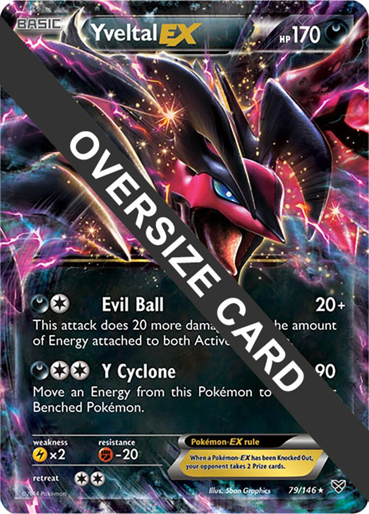 Yveltal EX (79/146) (Jumbo Card) [XY: Base Set] Pokémon