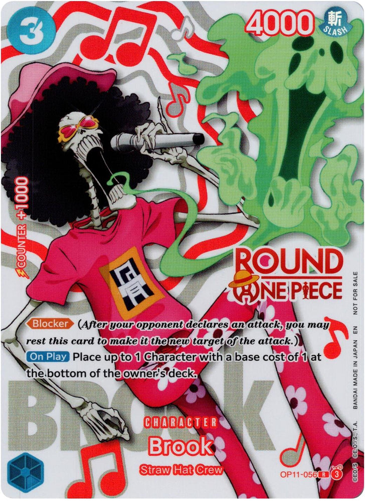Brook (Round 1 Promo) [One Piece Promotion Cards] Bandai