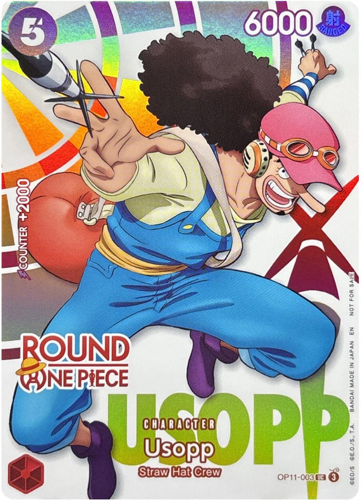 Usopp (Round 1 Promo) [One Piece Promotion Cards] Bandai