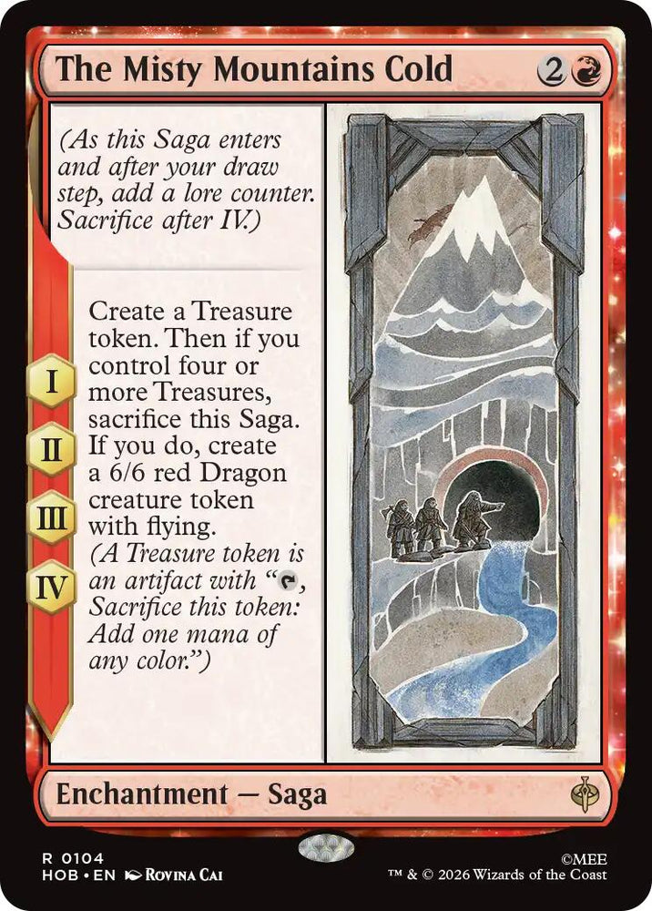 The Misty Mountain Cold [The Hobbit] Magic: The Gathering