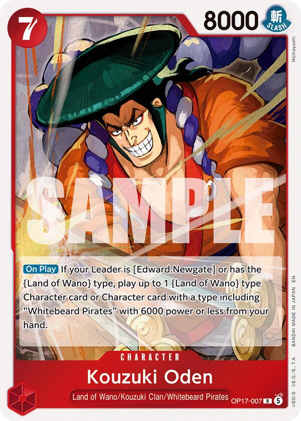 Kouzuki Oden [The World's Strongest Warriors] Bandai