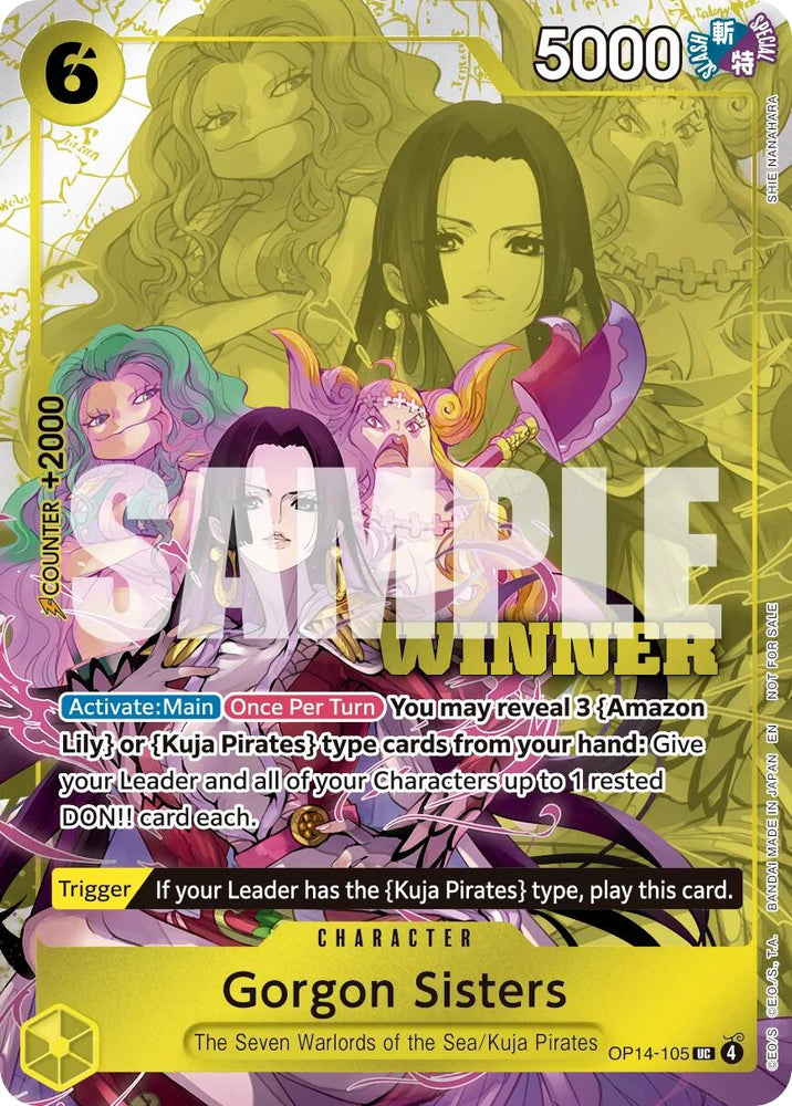 Gorgon Sisters (Winner Pack 2026 Vol. 3) [One Piece Promotion Cards] Bandai