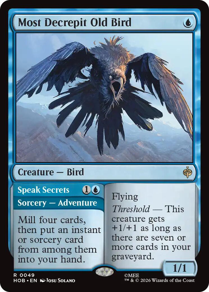 Most Decrepit Old Bird [The Hobbit] Magic: The Gathering
