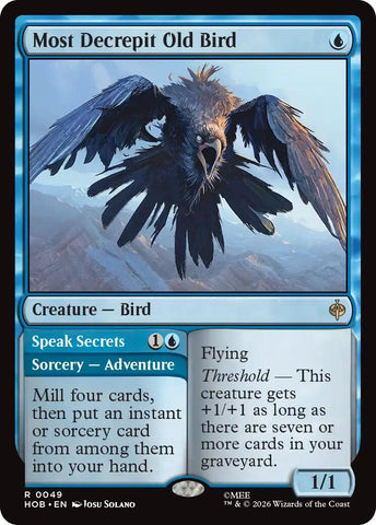 Most Decrepit Old Bird [The Hobbit] Magic: The Gathering