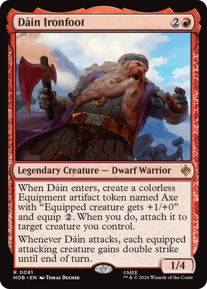 Dain Ironfoot [The Hobbit] Magic: The Gathering