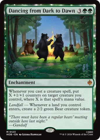 Dancing from Dark to Dawn [The Hobbit] Magic: The Gathering