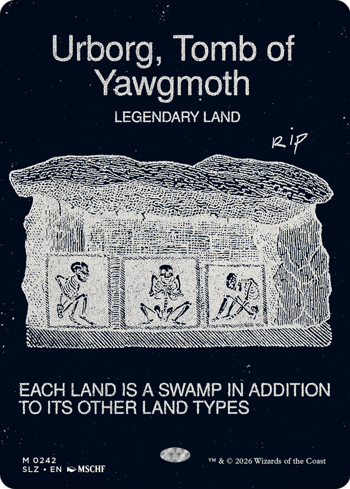 Urborg, Tomb of Yawgmoth (0242) [Secret Lair x MSCHF: The Zeta Set] Magic: The Gathering