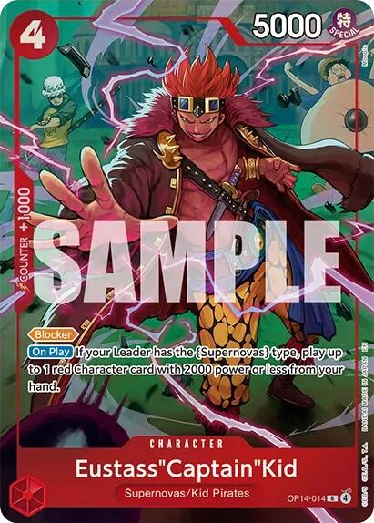 Eustass"Captain"Kid (One Piece Card Game Illustration Box Vol. 8) [One Piece Promotion Cards] Bandai