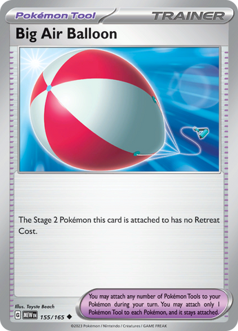 Big Air Balloon (155/165) [Scarlet & Violet 151] Pokémon