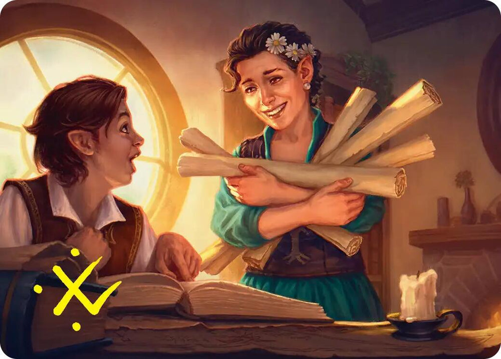 Belladonna Took Art Card (Gold-Stamped Signature) [The Hobbit Art Series] Magic: The Gathering