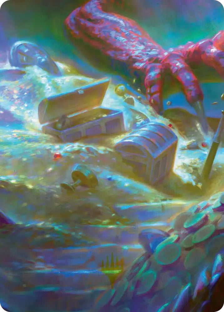 Dragon's Desire Art Card (11/12) [The Hobbit Art Series] Magic: The Gathering