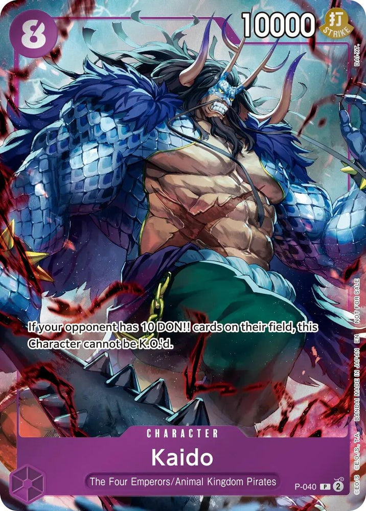 Kaido (Event Pack Vol. 9) [One Piece Promotion Cards] Bandai