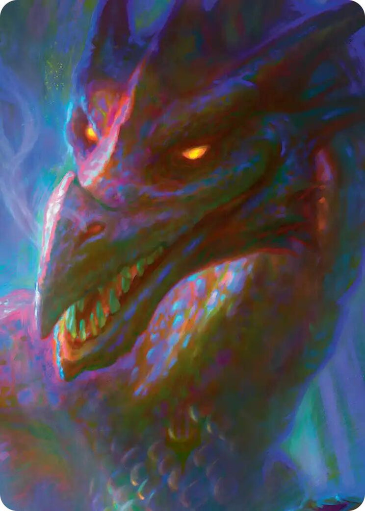 Smaug the Impenetrable Art Card (9/12) [The Hobbit Art Series] Magic: The Gathering