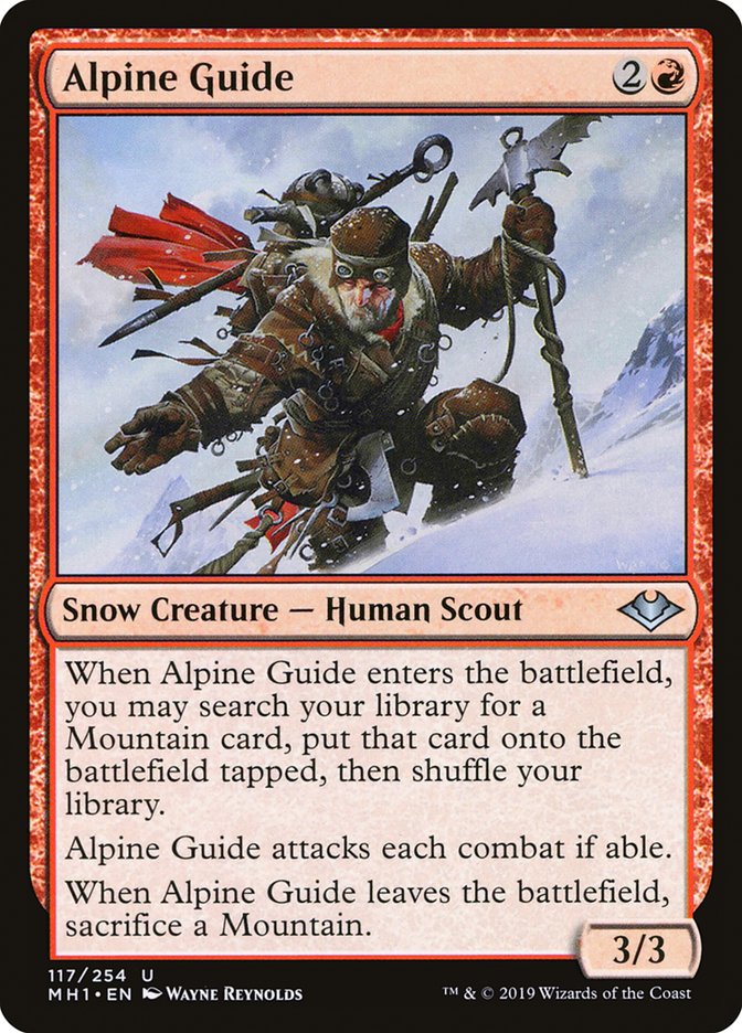 Alpine Guide [Modern Horizons] Magic: The Gathering