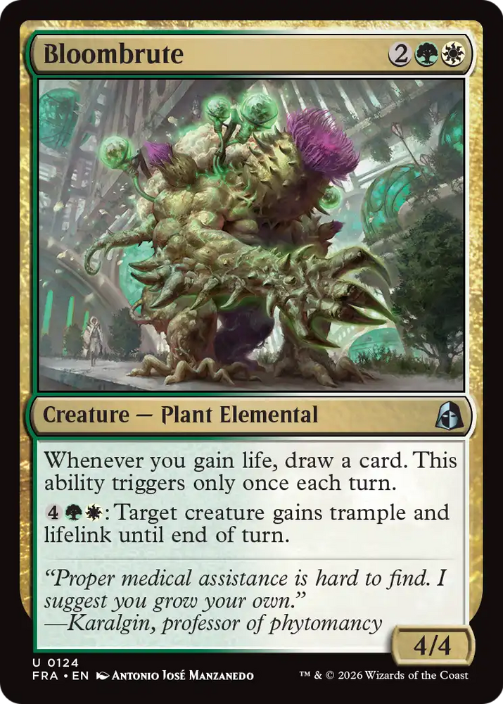 Bloombrute [Reality Fracture] Magic: The Gathering
