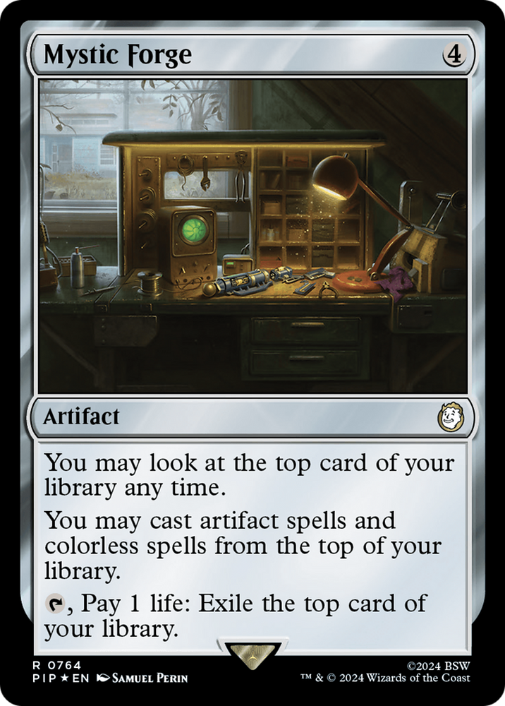 Mystic Forge (Surge Foil) [Fallout] Magic: The Gathering