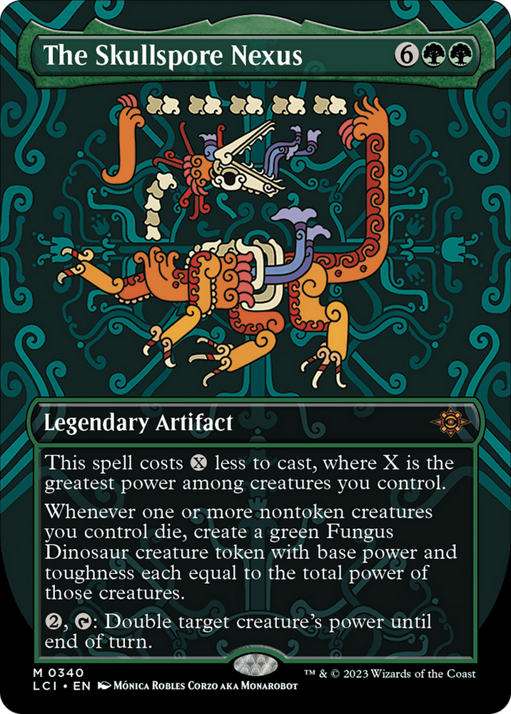 The Skullspore Nexus (Borderless) [The Lost Caverns of Ixalan] Magic: The Gathering
