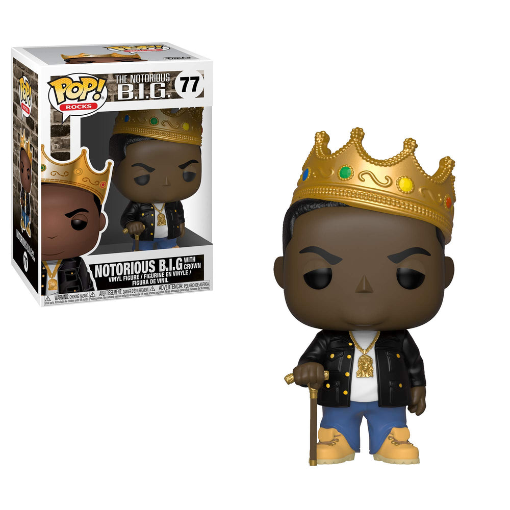 Funko POP! Rocks: Notorious B.I.G. with Crown - Biggie FUNKO