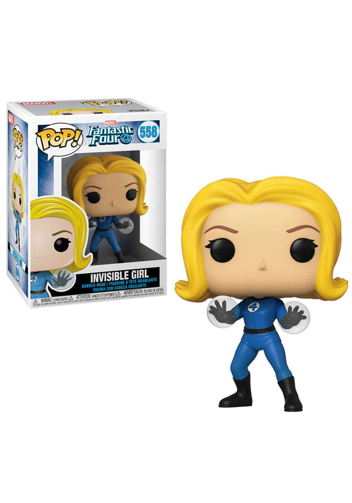 Funko POP Pop! Marvel: Fantastic Four - Invisible Girl, Multicolor, Standard FUNKO