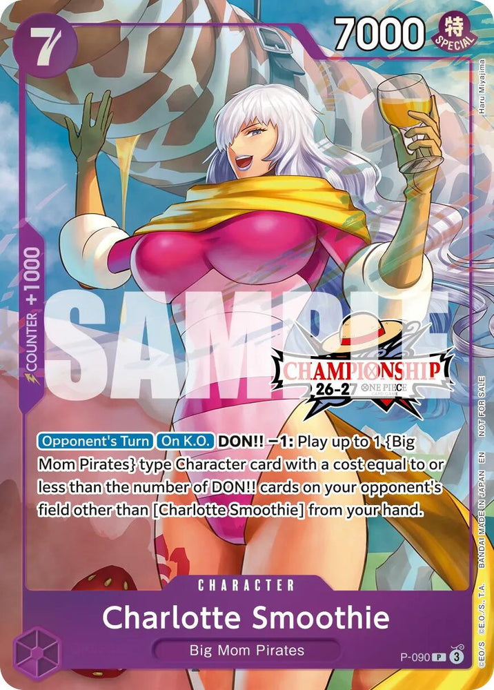 Charlotte Smoothie (CS 26-27 Event Pack) [One Piece Promotion Cards] Bandai