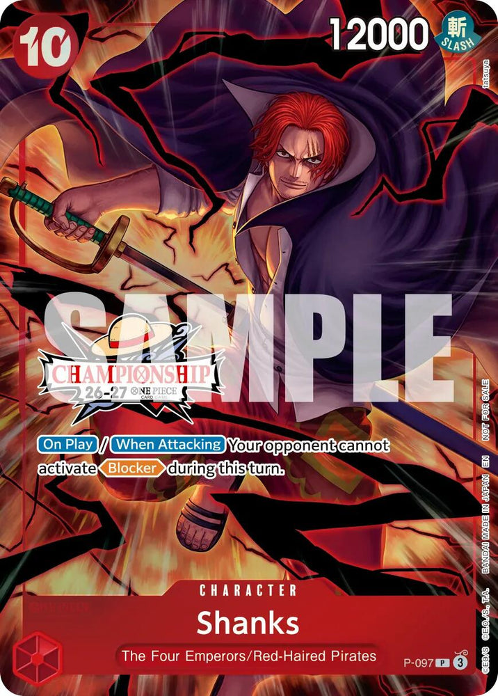 Shanks (CS 26-27 Event Pack) [One Piece Promotion Cards] Bandai