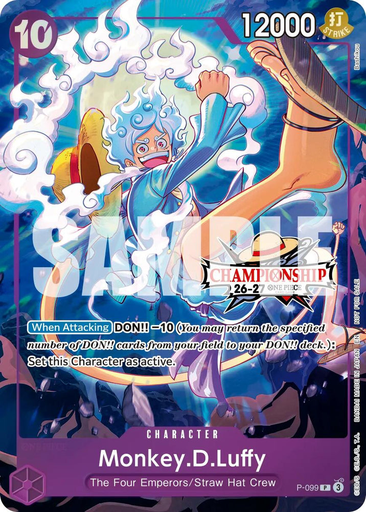 Monkey.D.Luffy (CS 26-27 Event Pack) [One Piece Promotion Cards] Bandai
