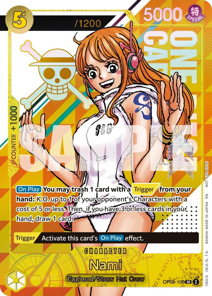 Nami (CS 26-27 Celebration Pack) (Serial Numbered) [One Piece Promotion Cards] Bandai