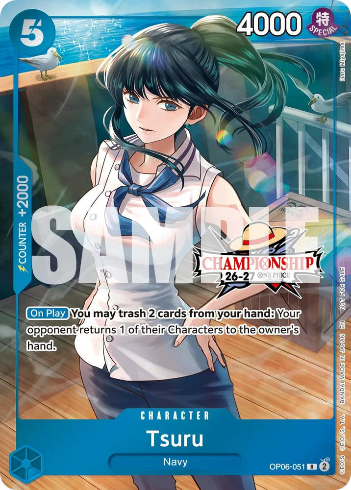 Tsuru (CS 26-27 Celebration Pack) [One Piece Promotion Cards] Bandai