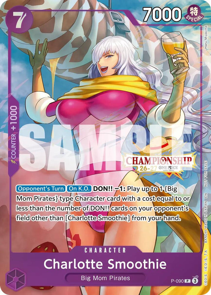 Charlotte Smoothie (CS 26-27 Event Pack Finalist Ver) [One Piece Promotion Cards] Bandai