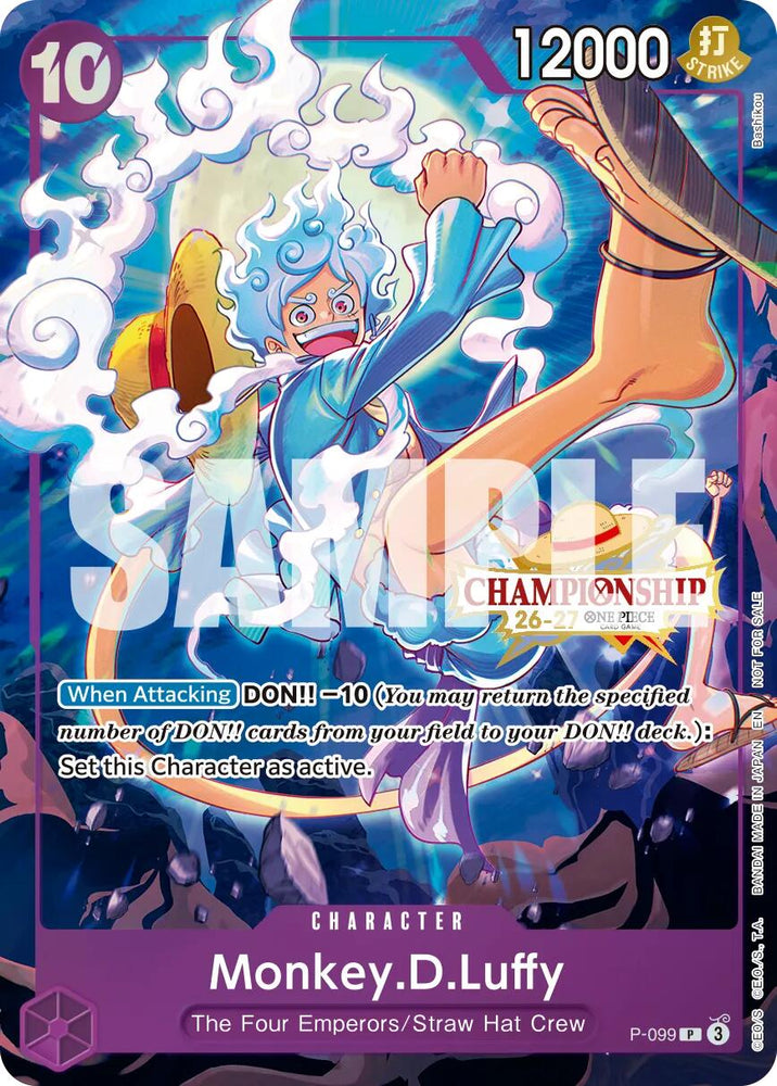 Monkey.D.Luffy (CS 26-27 Event Pack Finalist Ver.) [One Piece Promotion Cards] Bandai