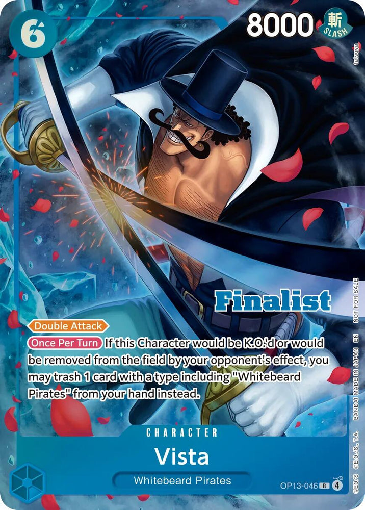 Vista (CS 26-27 Finalist Card Set Vol. 1) [One Piece Promotion Cards] Bandai