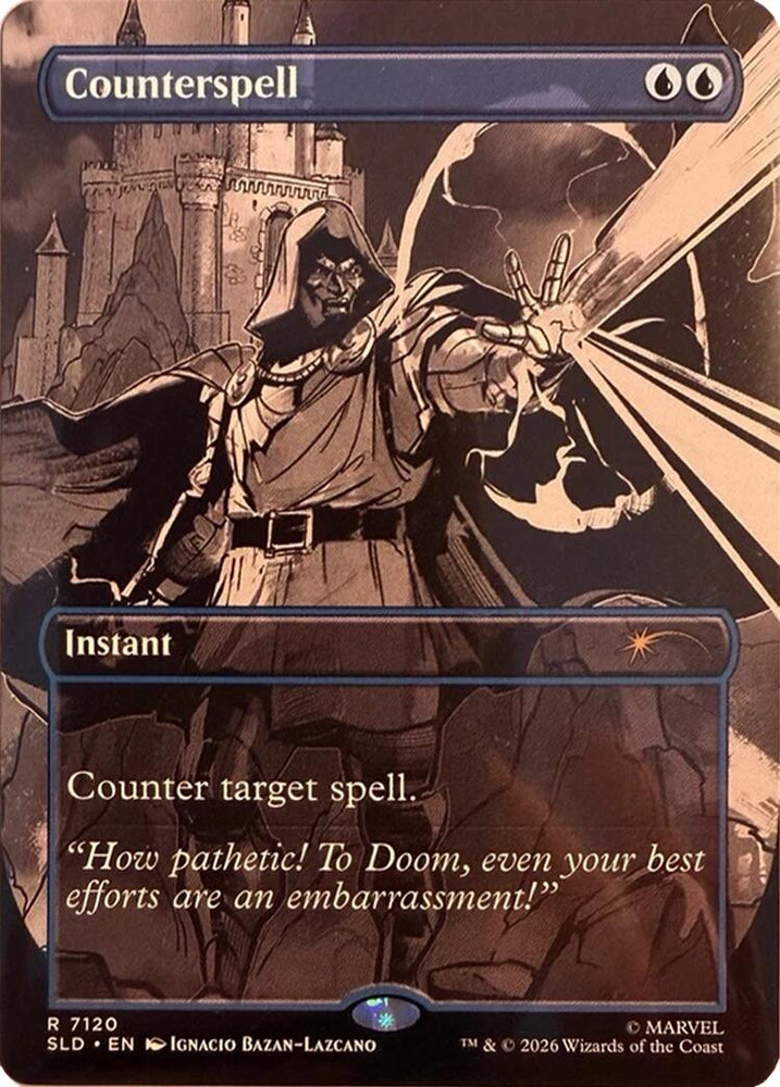 Counterspell (7120) [Secret Lair Drop Series] Magic: The Gathering