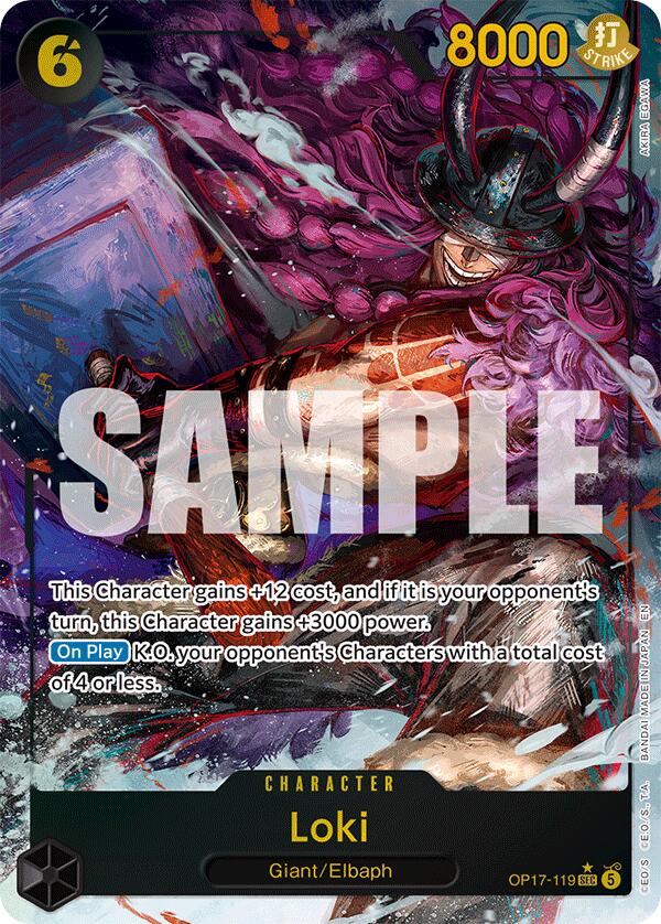 Loki (Alternate Art) [The World's Strongest Warriors] Bandai
