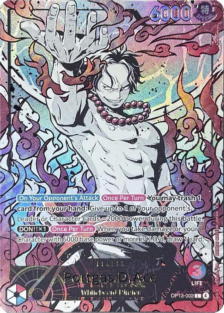 Portgas.D.Ace (English Version 3rd Anniversary Set) [One Piece Promotion Cards] Bandai