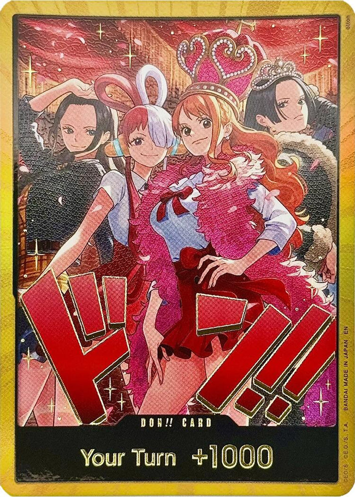 DON!! Card (Heroines Special Set) (Gold) [Extra Booster: One Piece Heroines Edition] Bandai