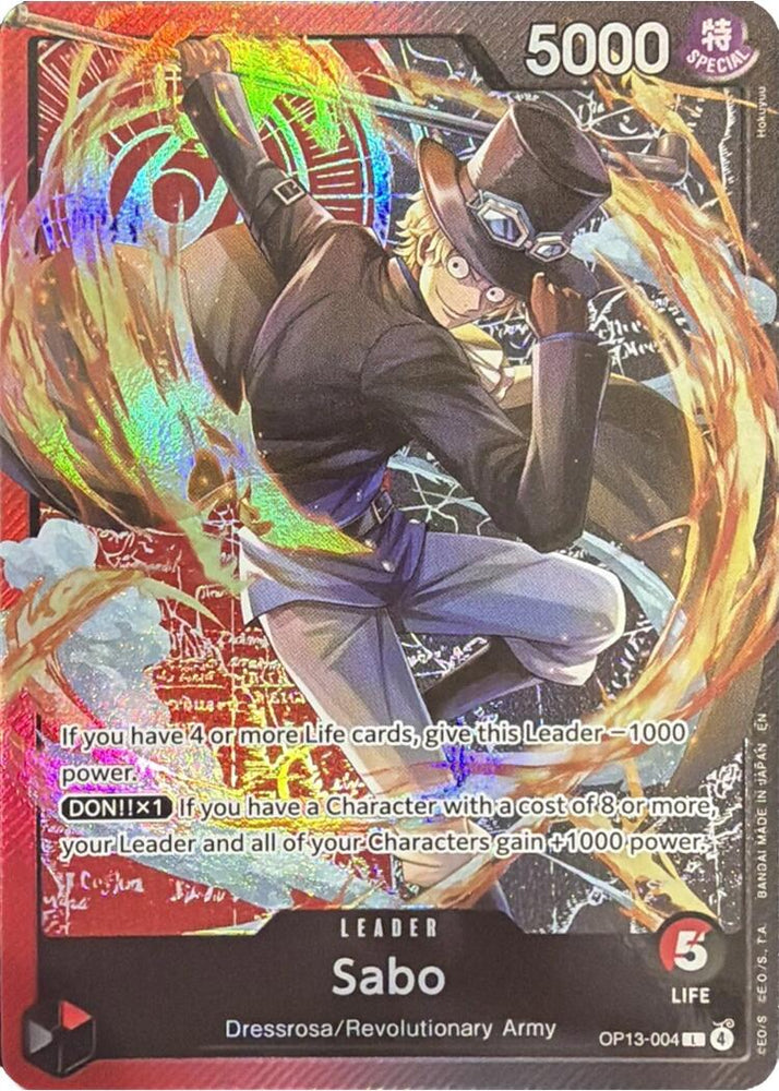 Sabo (Sound Loader Ace and Sabo Edition 2026) [One Piece Promotion Cards] Bandai