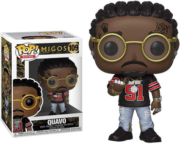 Funko Pop! Rocks: Migos - Quavo, Multicolor FUNKO