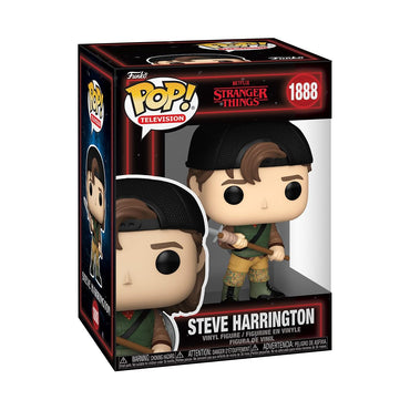 Funko Pop! TV: Stranger Things - Steve Harrington - Collectable Vinyl Figure - Gift Idea - Official Merchandise - Toys for Kids & Adults - Fantasy Fans - Model Figure for Collectors and Display FUNKO