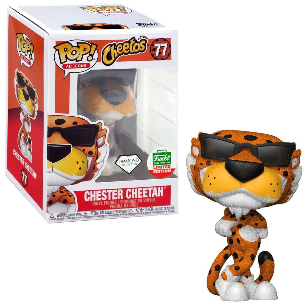 Pop Ad Icons Cheetos 3.75 Inch Action Figure Exclusive - Chester Cheetah #77 FUNKO